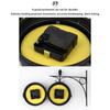 Antique Iron Double Side Wall Clock Easy Read Hanging Wall Clocks Home Decors for Outdoor Indoor Photography Props