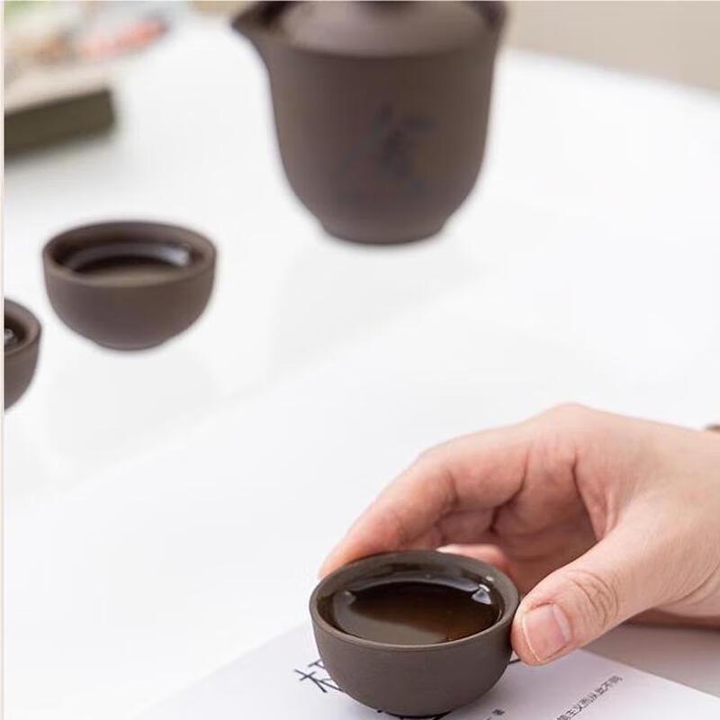 Xiaoyueya Portable Zisha Tea Set Gift