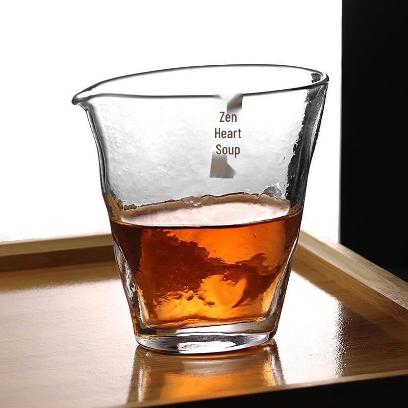 Changbaosen Irregular Hammered Glass Gongdao Cup 260ml