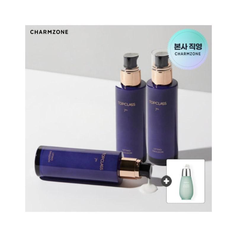 Top Class Lifting Emulsion 120ml X 3, Clinically Proven, with a Complimentary Soothing Serum