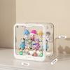 NEW Clear Display Case for Figures Mini Action  Collectibles Box Adjustable Doll Showcase Organizer  Storage