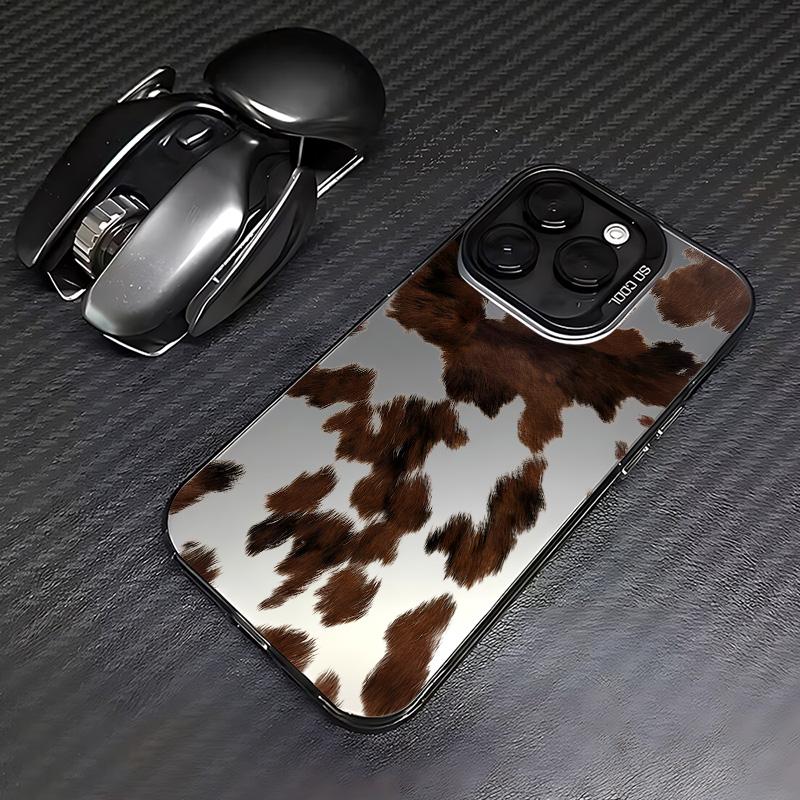 Creative Milk Cow Pattern Phone Case for Samsung Galaxy S26 S25 S24 S23 S22 S21 FE Ultra Edge Plus 4G 5G Anti Fall Matte Cover