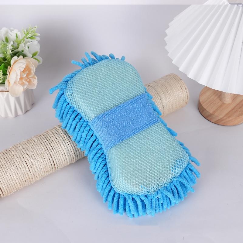 1Pcs Auto Gloves Styling Accessories Microfiber Car Washer Sponge Cleaning Car Care Detailing Brushes Washing Towel