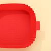 Silicone Air Fryers Oven Baking Tray Temperature Resistant Square Nonstick Pans Non-stick Disk Replacement Grill Pan Accessories