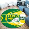 Leon Fc Crest Custom Name Round Area Rug Carpet Rug For Living Room Bedroom Sofa Playroom Decor Nonslip Floor Mat
