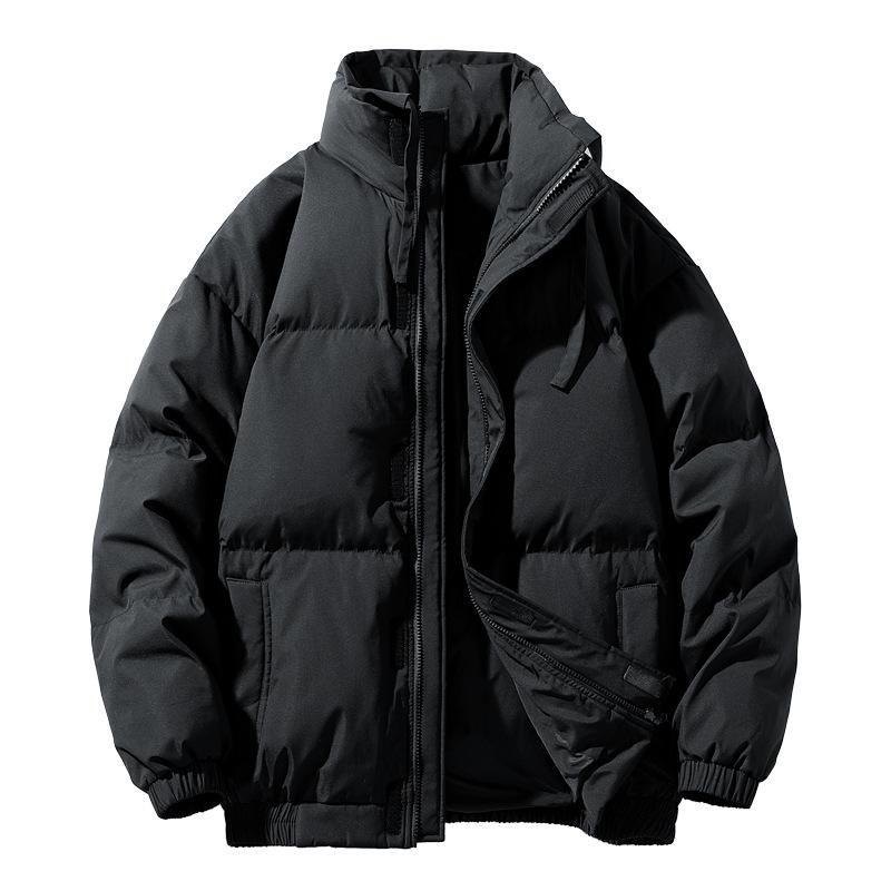 Stand-up Collar Down Jacket Men's Winter Loose Warm Bread Clothes Youth Fashion Versatile Casual Jacket