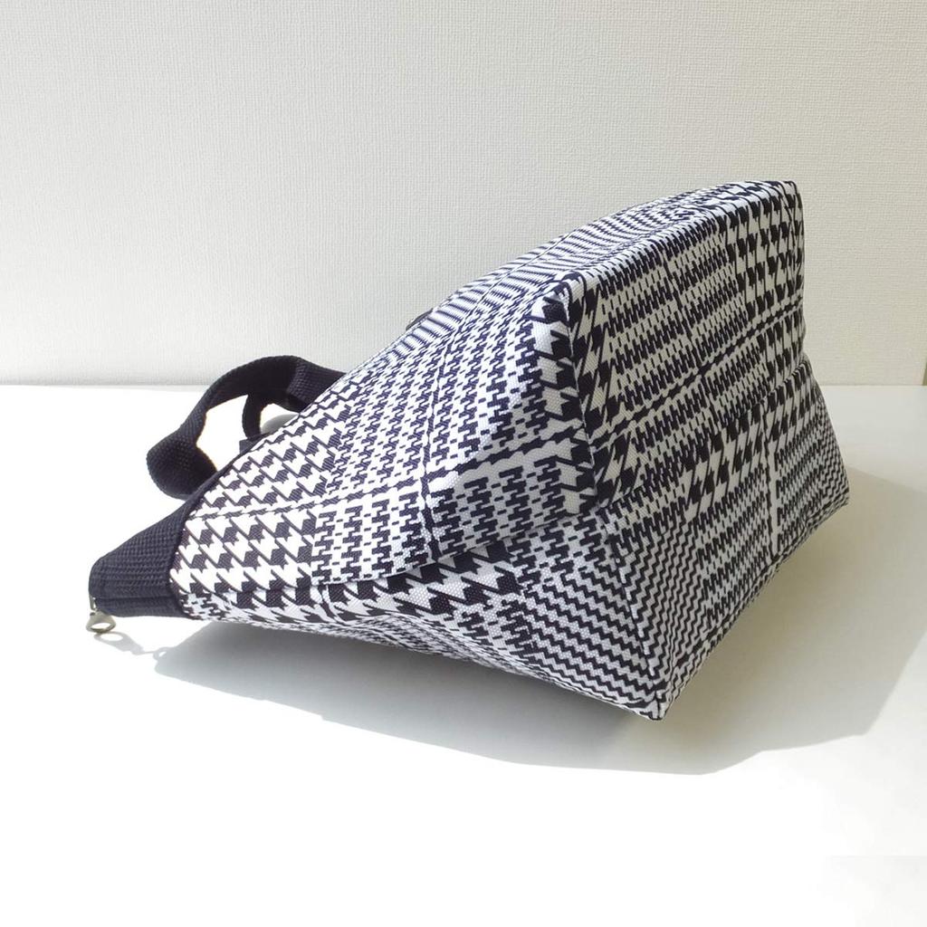 At First Lunch Insulated Lunch Bento Large Tote Bag with Stylish and AF6221 Bag, Bag, Bag, Capacity, Boat-Shaped Pockets, Popular, Black,