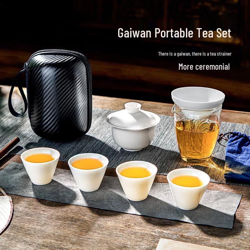 YIHUTEA Portable Travel Tea Set
