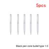 Ballpoint Pen Stationery Pen 1/2/3/5/10Pcs Portable Refillable Stylus Ballpoint Pen For Business Drop Shipping Student Teacher