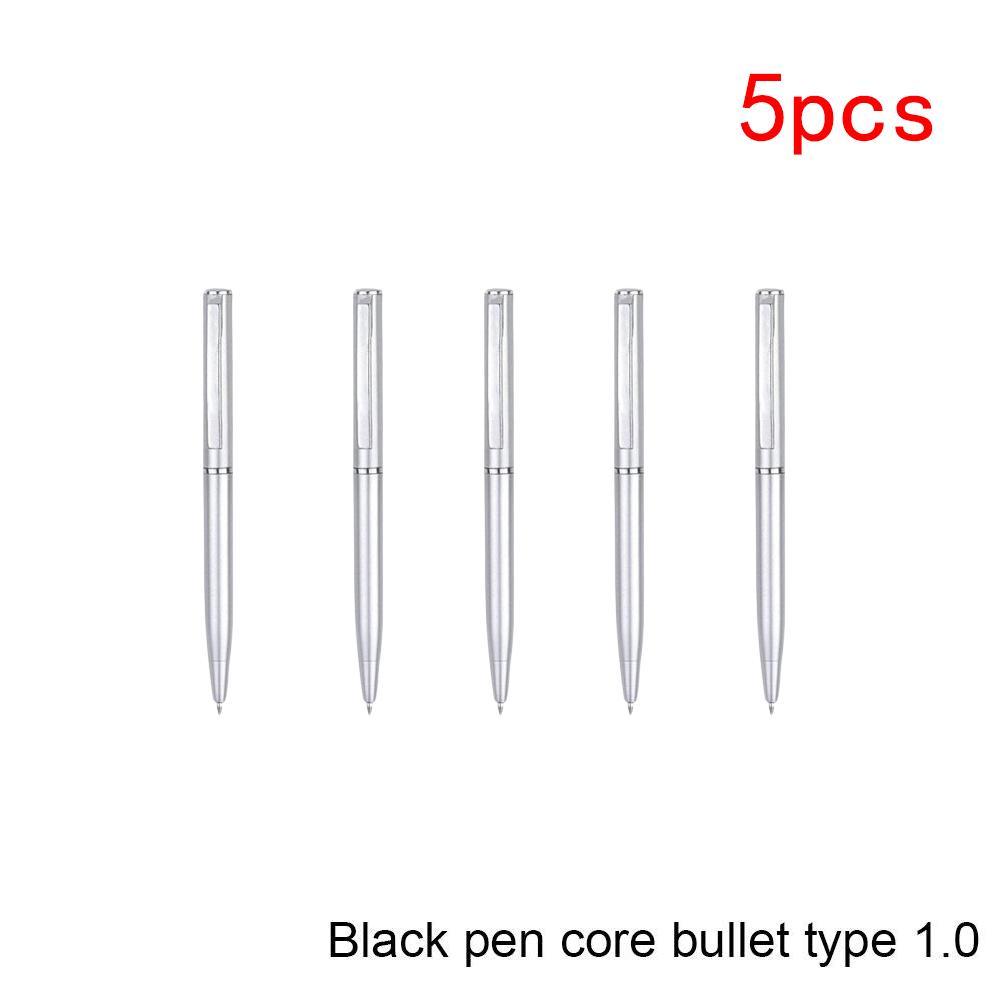 Ballpoint Pen Stationery Pen 1/2/3/5/10Pcs Portable Refillable Stylus Ballpoint Pen For Business Drop Shipping Student Teacher