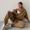 Autumn and Winter Women's Two Pieces Set Hoodie Set Women's Tracksuits Velour Suit Hoodies and Pants Oversized Sportswear