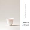 Jade-Ton-Teetasse Handbemalt Rosa Kristallglasur Keramik Gongfu Tee Set Chinesischer Stil Kleine Tasse für Zuhause Brauen Geschenk