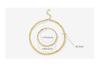 European & American Fashion Slim Waist Hollow Heart Necklace & Bracelet Set