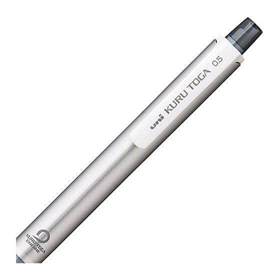 Mitsubishi Pencil KURUTOGA Mechanical Pencil 0.5mm Silver M54501P.26