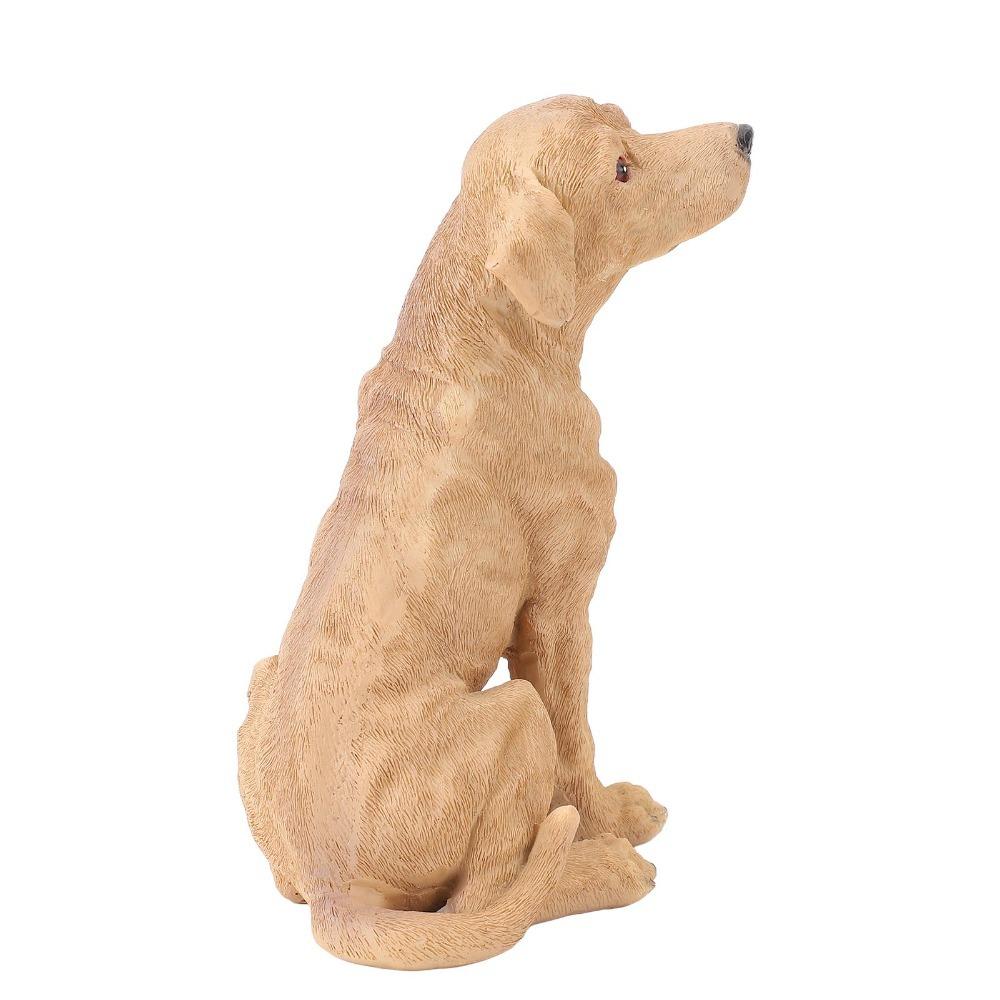 Anti Fade Dog Figurine Desktop Puppy Statue Cute Dog Statue Home