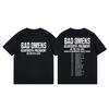 Bad Omens Do You Feel Love Tour 2026 Print T Shirt Streetwear Metalcore Rock Tshirt Men Women Casual Fashion Oversized Tshirts