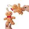 Christmas Gingerbread Man Plushie Christmas Tree Christmas Room Decoration Accompany Sleep Toy for Kids Christmas Birthday Gifts