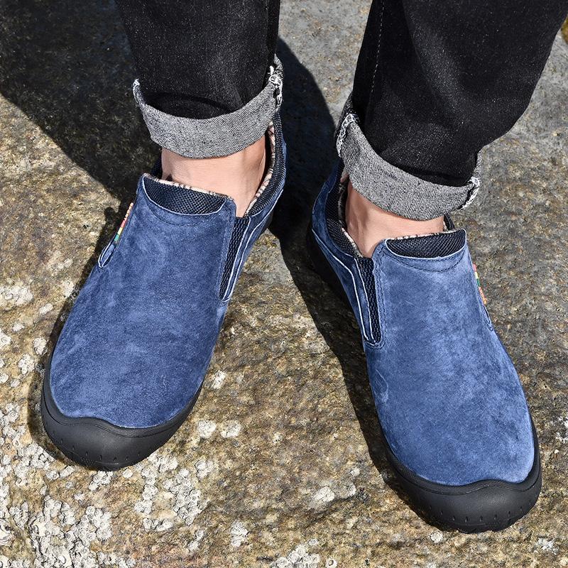 Men's Leather Shoes Classic Slip-on Flat Loafers Summer Casual Shoes Soft Sole Men Sneakers Moccasin Loafers for Men