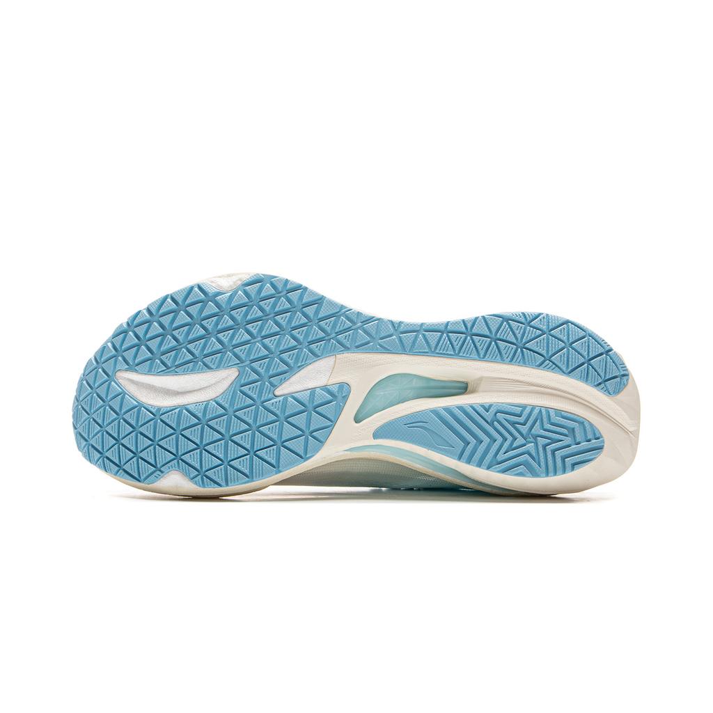 New LINING Wugui 5S 5.0 Running Shoes Women's Low Top White Blue ARSV022-6