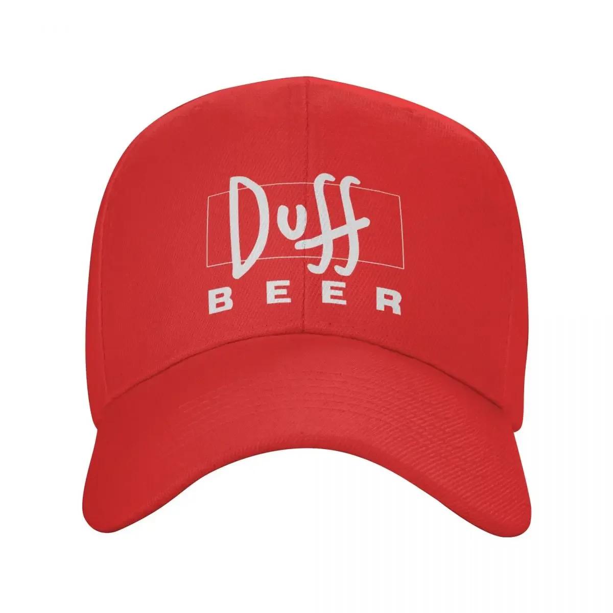 Классическая бейсболка Duff Beer Женская Мужская Регулируемая Папина шляпа Летние спортивные шляпы Снэпбэк кепки Adjustable Cap