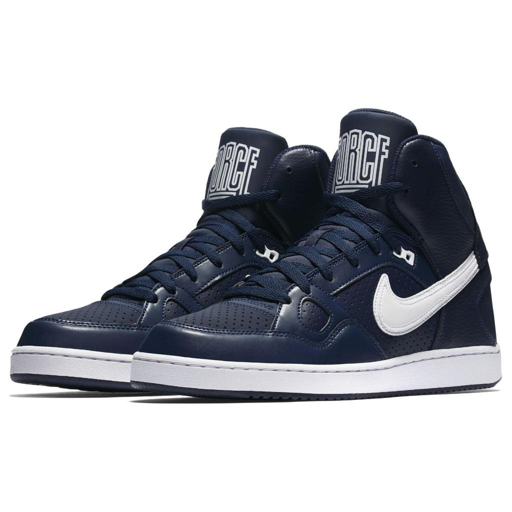 Nike Son of Force Mid Midnight Navy Men Sneakers Blue White 616281-411