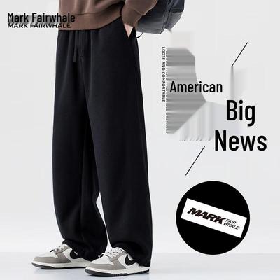 Mark Fairwhale Men's Heavyweight Drapey Loose Straight Sweatpants