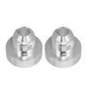 2 Pcs AN6 Male Thread Billet Aluminum Alloy Universal 12in Male Thread Fitting for Pipe Joint