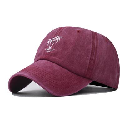 Pánska šiltovka s výšivkou paliem Dámske Chlapčenské šiltovky Módne Snapback Hip Hop čiapky Zakrivená Čierna Bavlnená čiapka typu Dad
