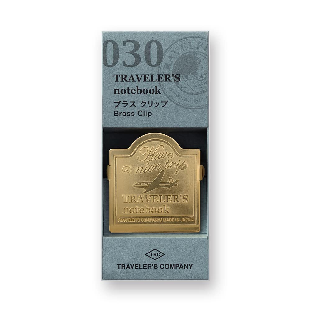 

DESIGNPHIL Travelers Company Записка из латуни с рисунком самолета 43090006 Traveler s