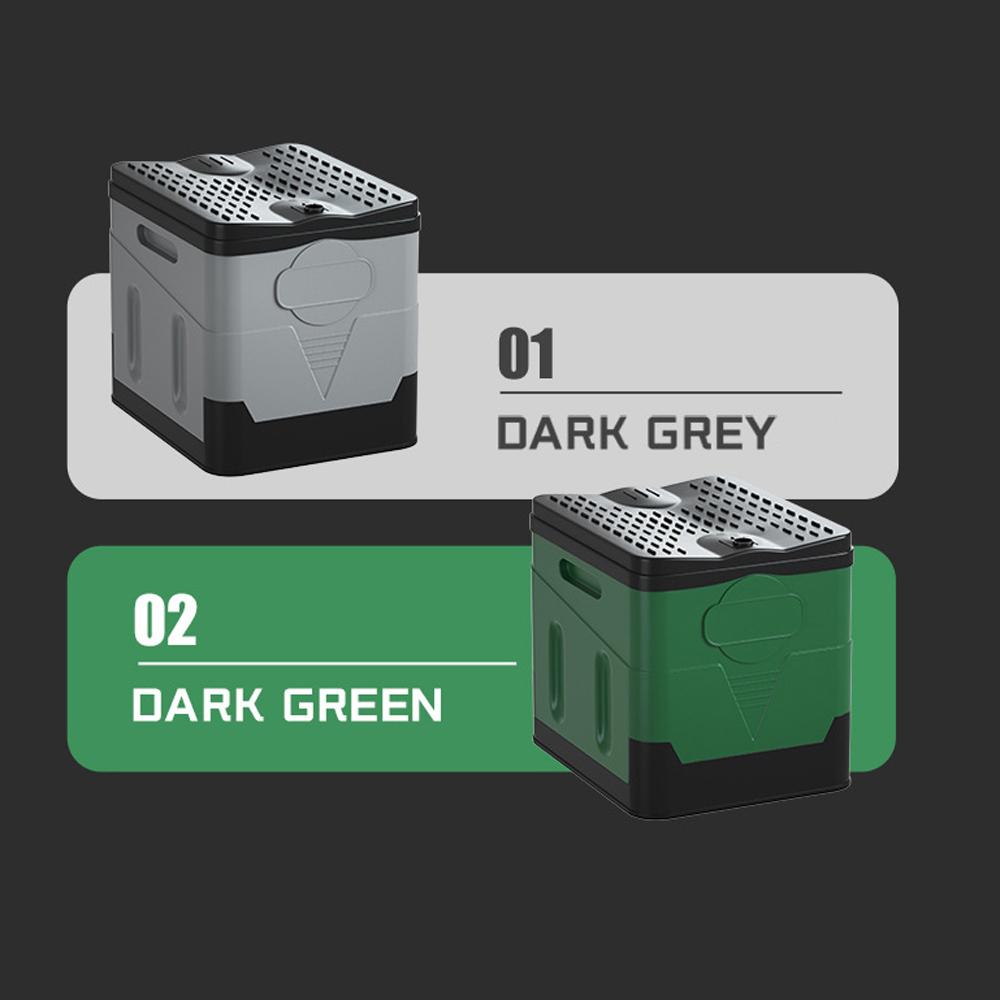 Car Travel Portable Emergency Toilet Outdoor Folding Camping Toilet with Cover for Camping Hiking Boat Road Trips Beach