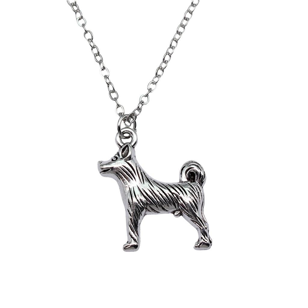 Cat Charm Necklace Cute Animal Pendant For Lovers Minimalist Pet Jewelry Gift 43cm Chain