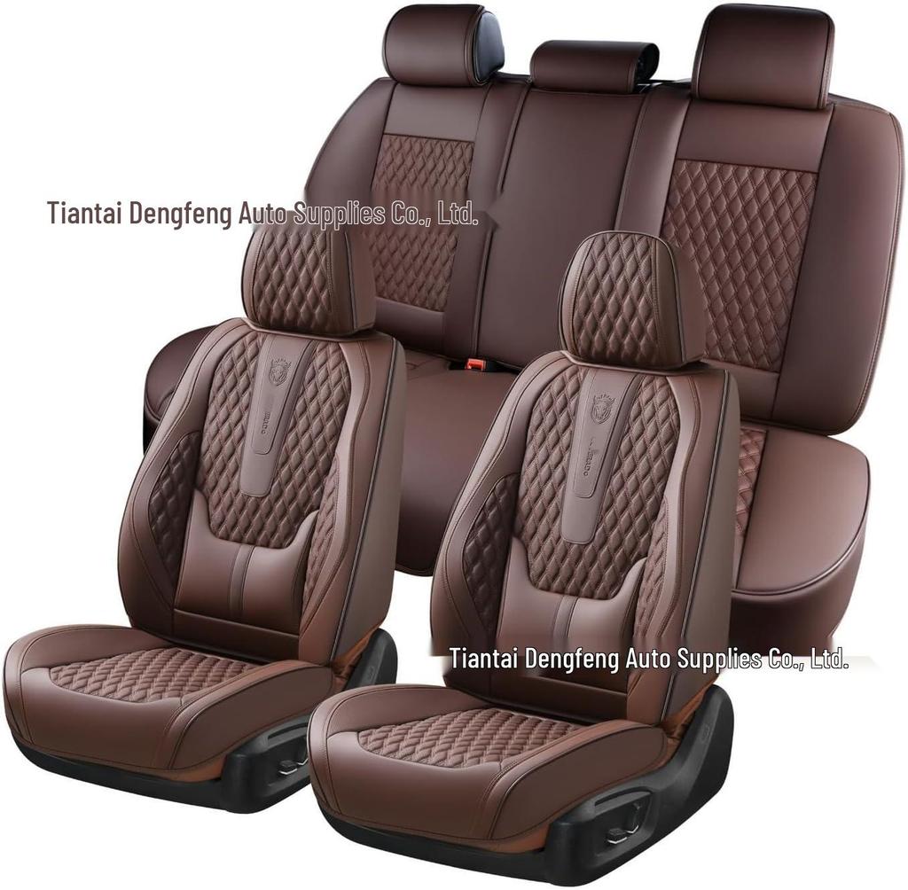 Universal Leather Car Seat Covers for Sedans, SUVs, and Trucks