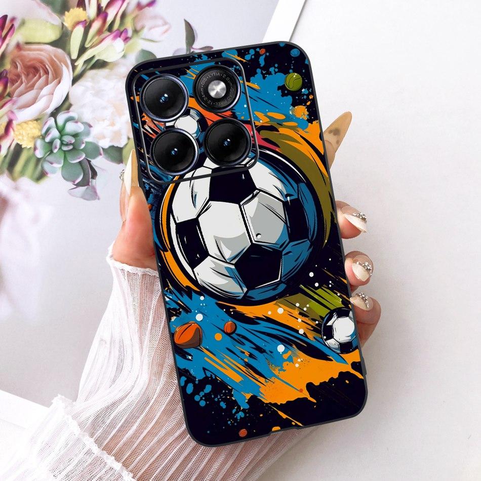 For Motorola Edge 70 Fusion Cool Dragon Tiger Pattern Phone Case For Motorola Edge70 Fusion 5G XT2605 Black Silicone Soft Bumper
