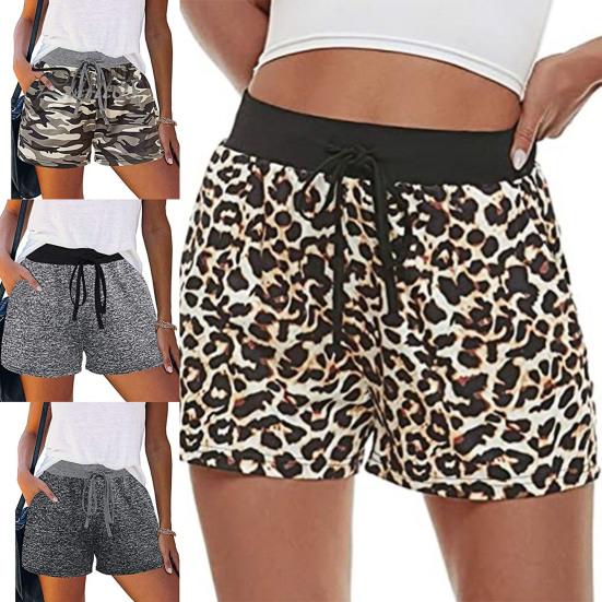 Buy Women Elastic High Waist Flower 