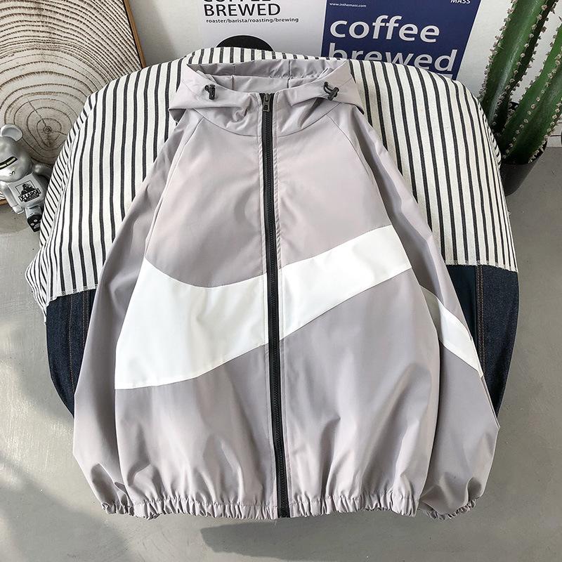 Trendy Hong Kong Style Autumn/Winter Loose Couple Jackets for Men – Versatile Korean-Style Sportswear