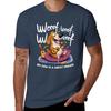 Dog Singing Woof Woof Tshirt Plus Size All Match Tee Shirt