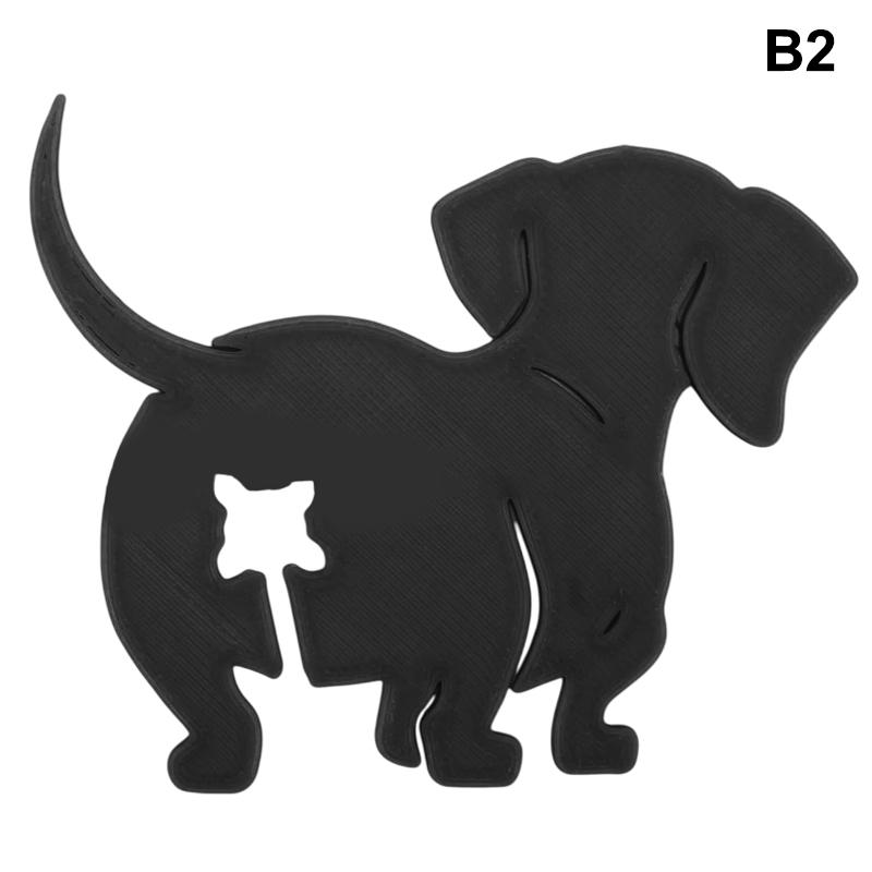 

Смешная заколка для хлеба в виде кошачьей попы, завязка для пакета с хлебом с собакой, многоразовая 3D-печать, новинка, кухонный гаджет, сохраняет продукты свежими, 1/4 шт.