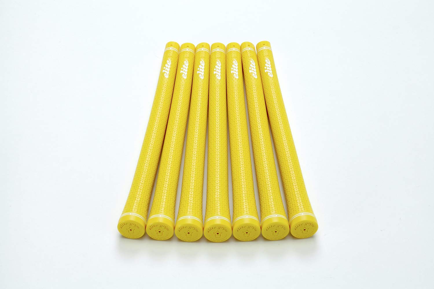 

elitegrips Гольф Грипсы TD50 SOFT Кислотный Без Задней Линии Набор из 7 штук, Желтый,