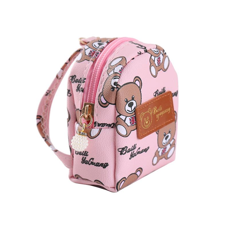 Creative Bear Mini Backpack Keychain & Coin Purse – Japan & South Korea Design