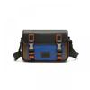 2024 Men's New Stitching Color Trend Small Square Bag Fashion Casual Large Capacity Crossbody Bag Man's Aesthetic Sling Shoulder