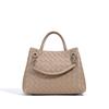 New Shoulder Bag Woven Bag Portable Large Capacity Leather Women's Bag Tote Bag