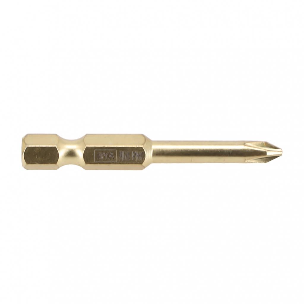 Alloy Steel Screwdriver Bit Gold High Snap Magnetic