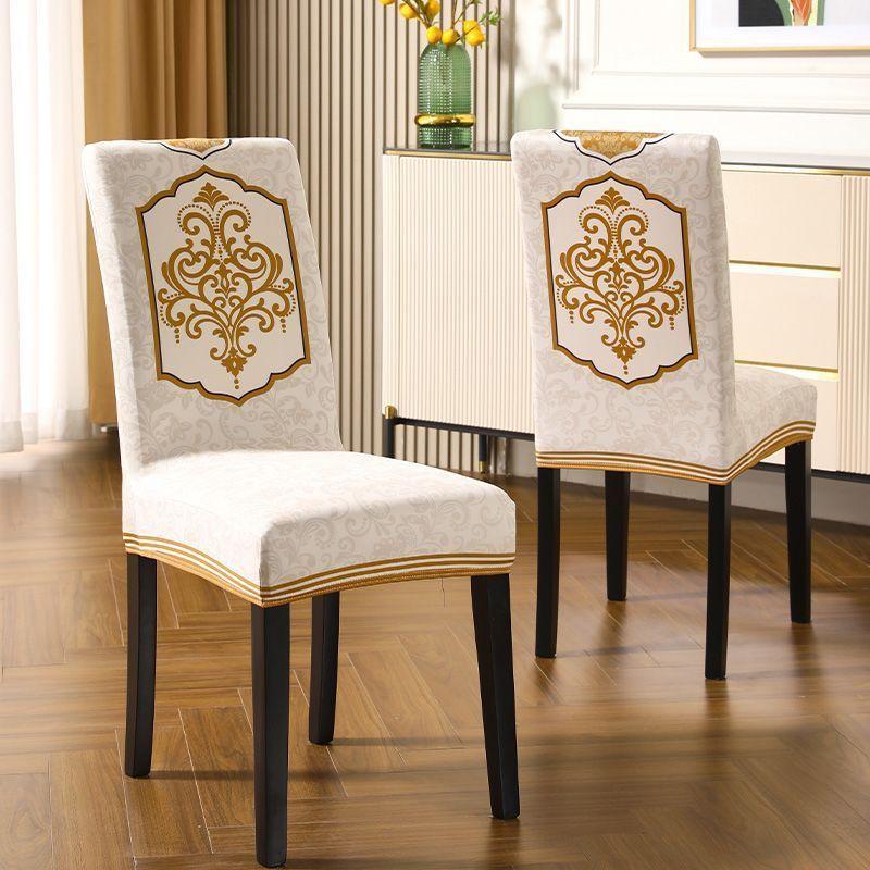 Premium Chair Cover Summer Dining Table Chair Cover 2023 Chair Cover One-Piece Seat Cover European Chair Cover