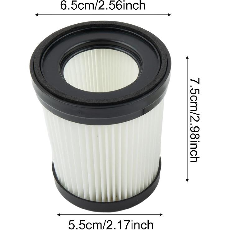 

HEPA Filter for Lubluelu 202 Cordless Vacuum Cleaner Replacement Filter For Oraimo OSV-102 or Besswin W26 For VacLife VL732 Vacuums Cordless Vacuum