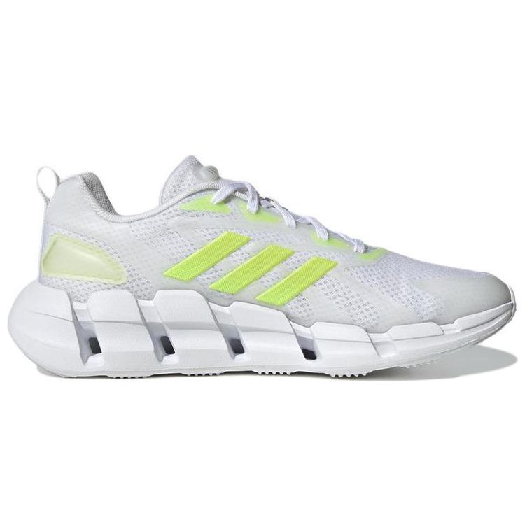 Adidas Ventice Fashion Comfortable Fabric Shock Absorption Non-Slip Breathable Low-Top Casual Running Shoes Men Sneakers White Green GV6609