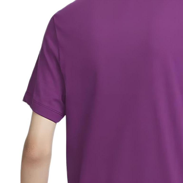 Nike Sportswear Club Weiche Baumwolle Einfarbig Rundhals Lässig Kurzarm Atmungsaktives T-Shirt Herren T-Shirts Tech-Purple AR4999-504