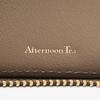 Afternoon Tea Living JK86 Two-Tone Genuine Leather Mini Wallet / Afternoon Tea PREMIUM Beige