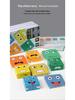 Face-Changing Magic Cube Building Blocks: Educational Wooden Toy for Kids