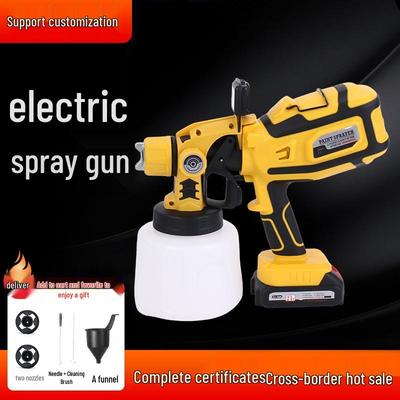 High-Pressure Portable Electric Paint Spray Gun for Household Latex Paint