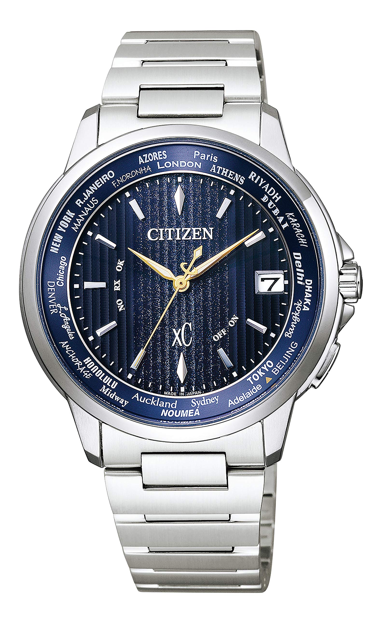 

Годинник Cross Sea Basic Collection Eco Drive Radio Watch Happy Flight Pair Limited Model World Limited штук Silver [Citizen] 2500 CB1020-54M для жінок